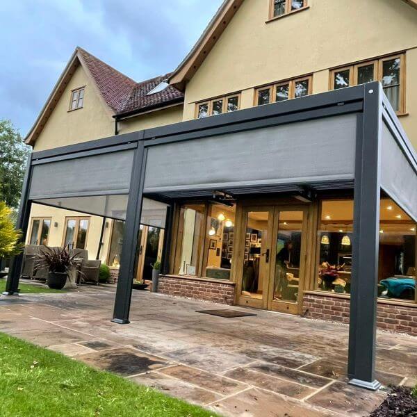 Suns Lifestyle Maranza Vented Aluminium Pergola (multiple sizes up to 7m)