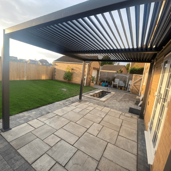 Suns Lifestyle Maranza Vented Aluminium Pergola (multiple sizes up to 7m)